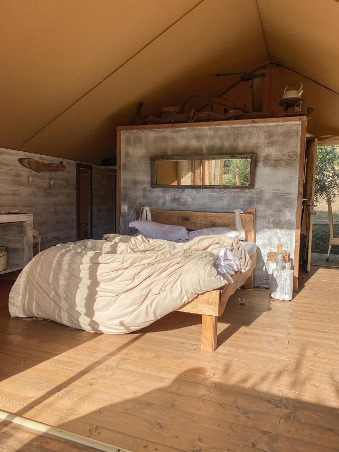 סוראנו Glamping In Toscana, Luxury Tents In Agriturismo Biologico מראה חיצוני תמונה