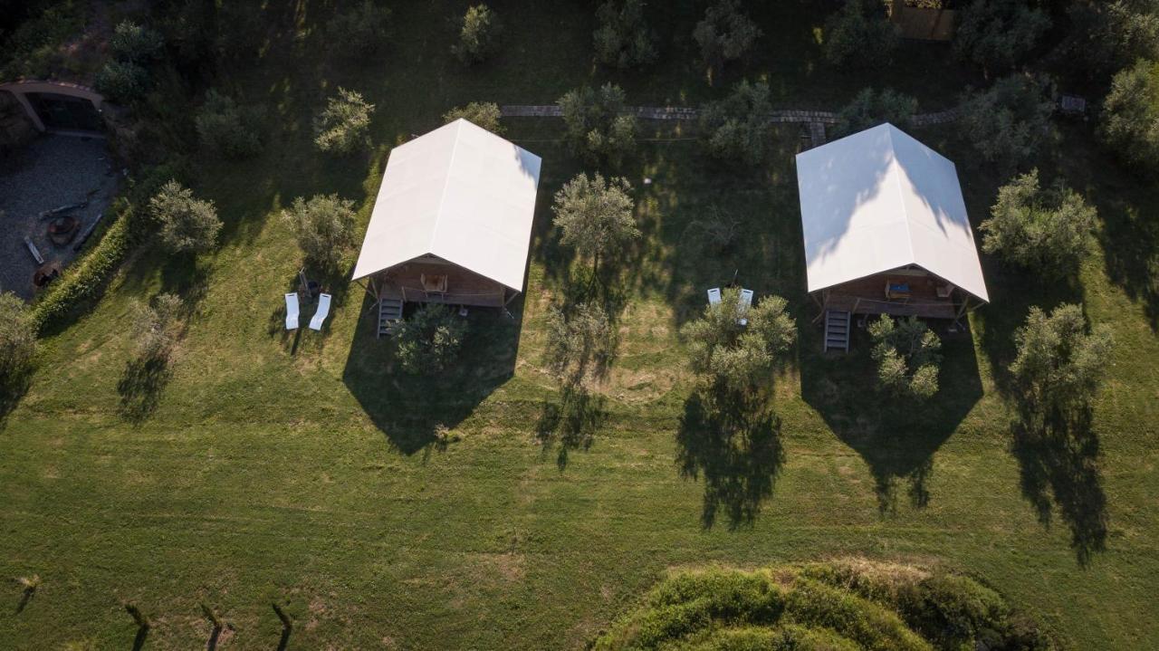 סוראנו Glamping In Toscana, Luxury Tents In Agriturismo Biologico מראה חיצוני תמונה